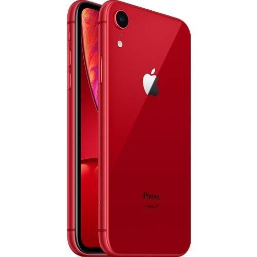 Apple iPhone XR, 64GB, Red – Fully Unlocked (Renewed)