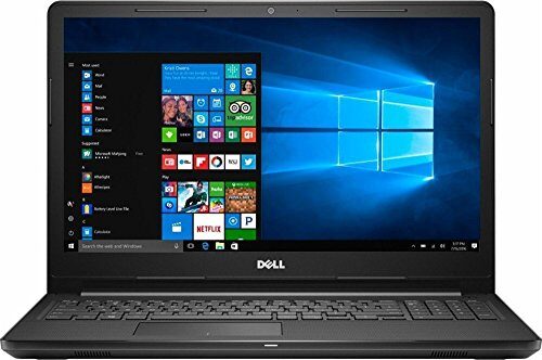 Dell Inspiron 15.6 inch HD Touchscreen Flagship High Performance Laptop PC | Intel Core i5-7200U | 8GB RAM | 256GB SSD | Bluetooth | WIFI | Windows 10 (Black)